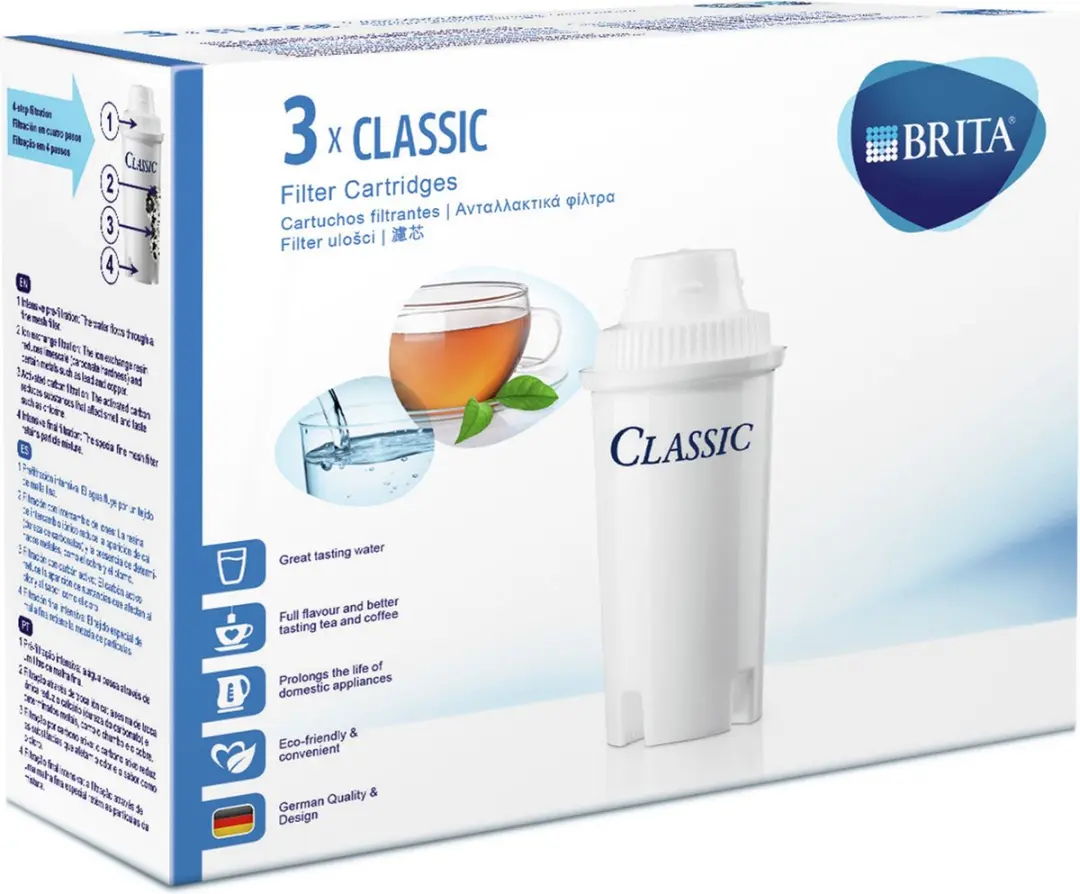 BRITA Classic Filterpatronen 205386 - 3 Stuks