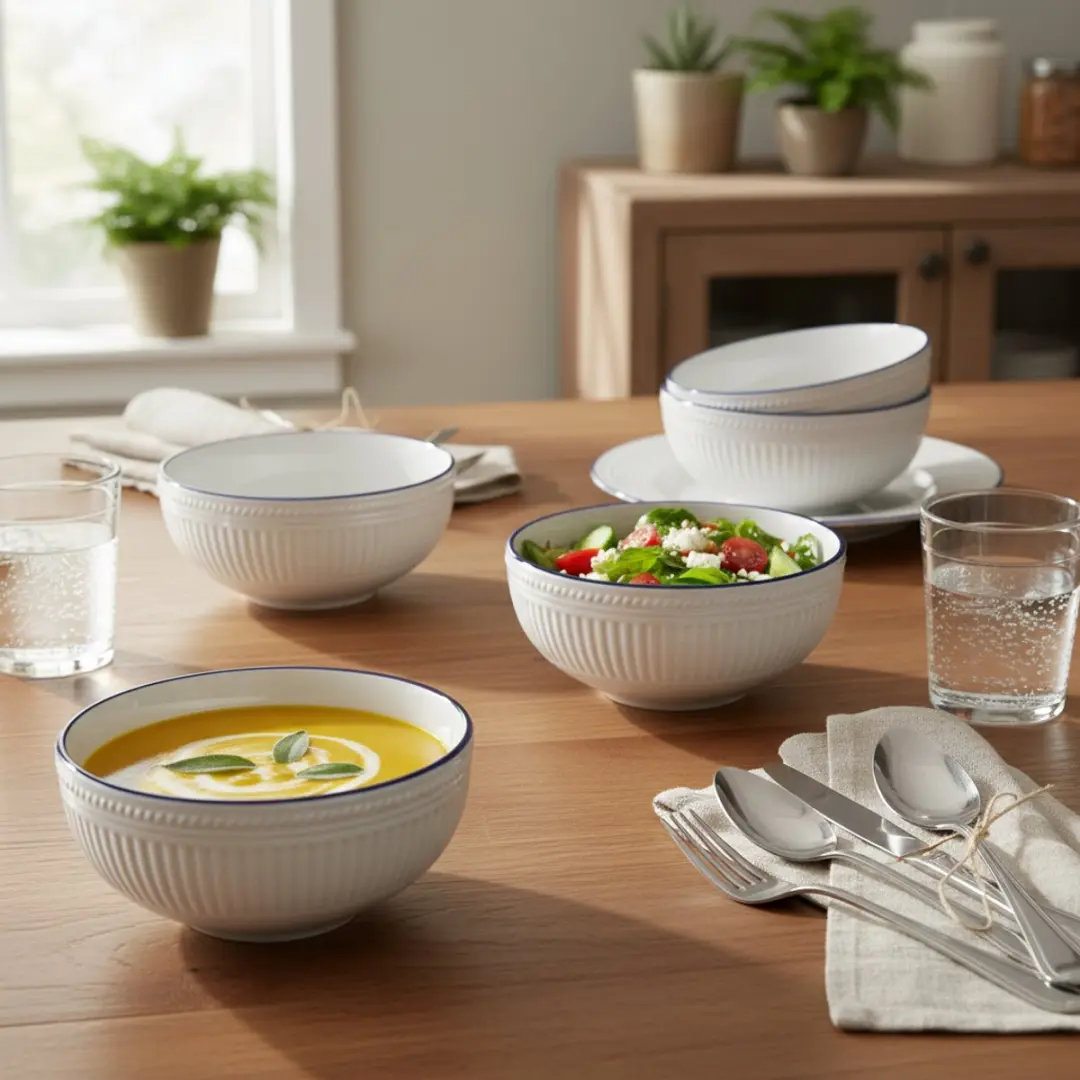 Cookinglife Soepkommen Whitmore Ø15cm - 6 Stuks