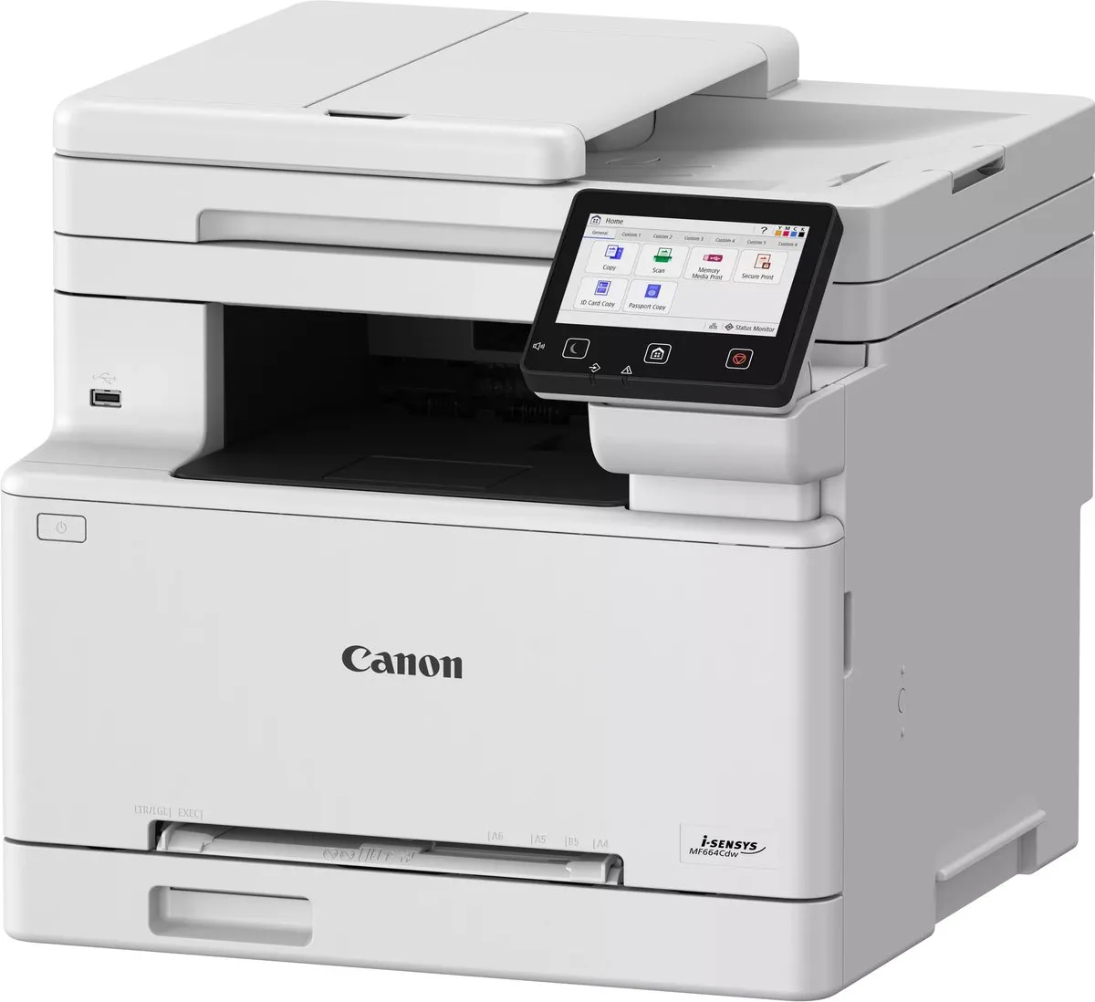 Canon i-SENSYS MF664Cdw Laserprinter - 25 ppm - A4 - Zwart/Wit