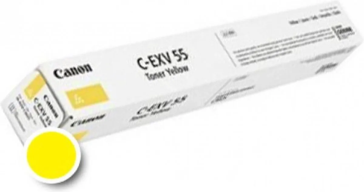 Canon C-EXV 55 Geel Tonercartridge - 23.000 Pagina's