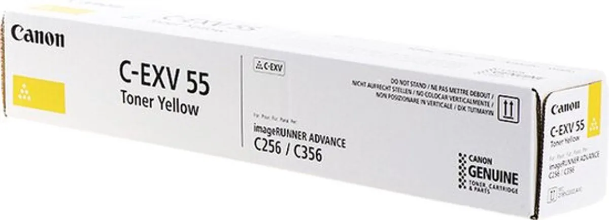 Canon C-EXV 55 Geel Tonercartridge - 23.000 Pagina's