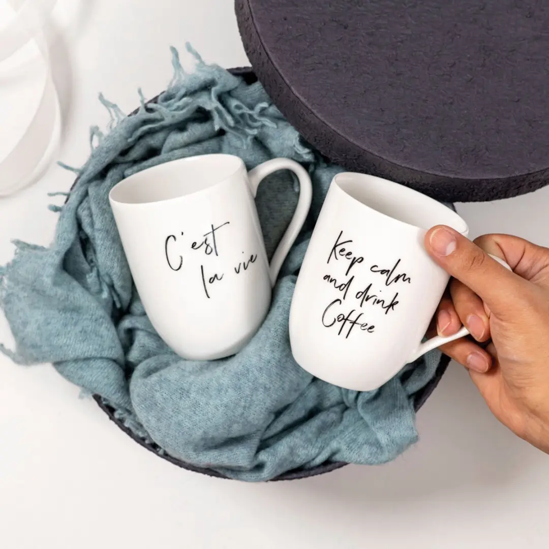 Villeroy & Boch Keep calm and drink Coffee Beker 290ml - 1 Stuks