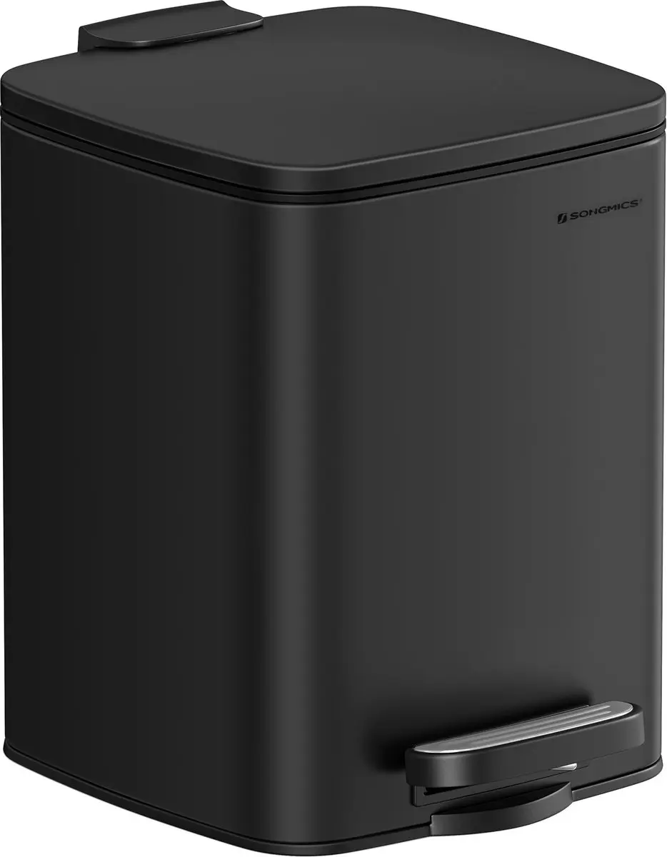 Songmics LTB590B0602 Prullenbak met Pedaal 12L