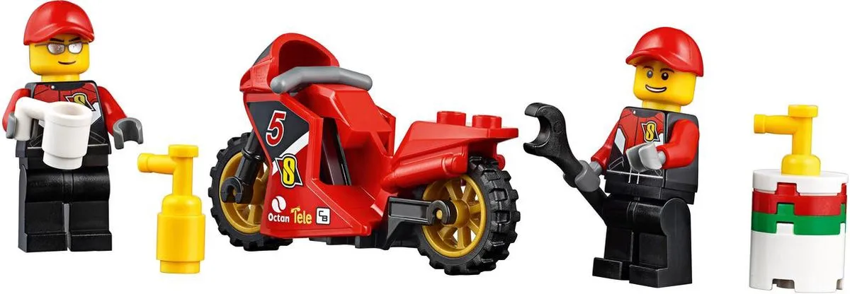 LEGO City Racemotor Transport 60084 - 178 Stukken - afbeelding 4 van 6