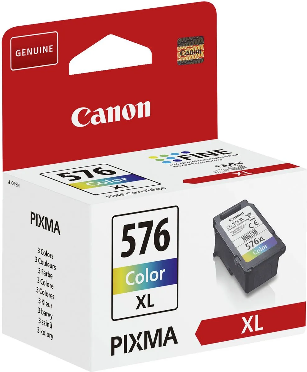 Canon CL-576XL Inktcartridge - Kleur - 300 pagina's