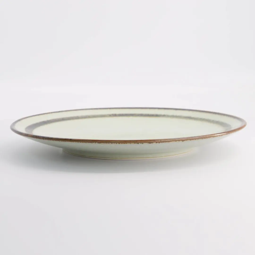 Tokyo Design Studio Wasabi Groot Rond Bord Beige 28,5x3,5cm