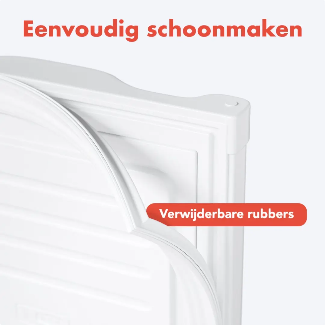KitchenBrothers KB4027 Diepvriezer 64L - 3 Vrieslades - Wit