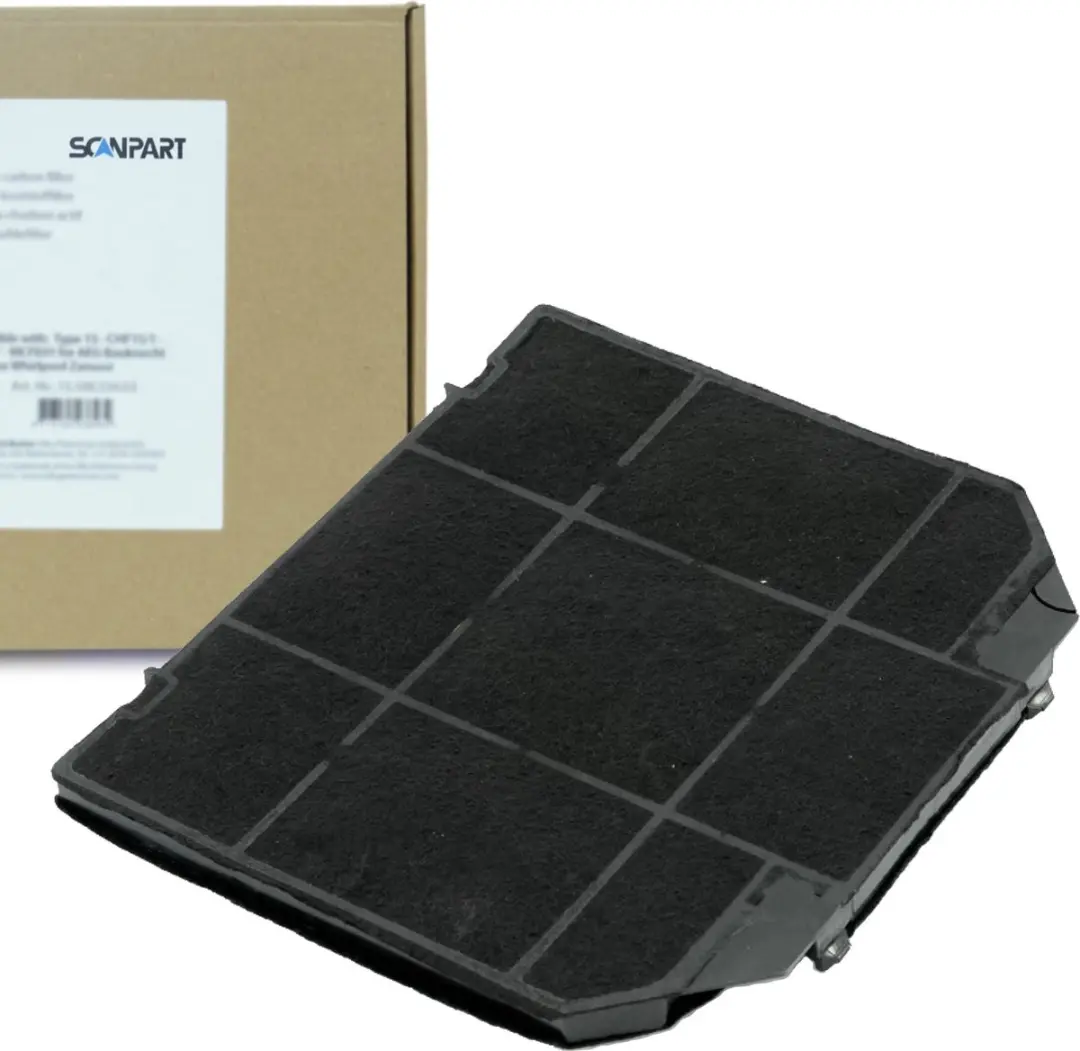 Scanpart Koolstoffilter 725530 - Zwart