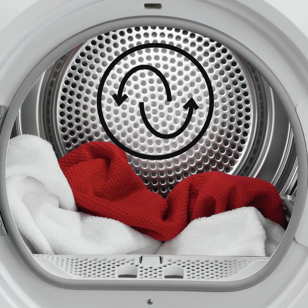AEG T6DB82GP ProSense Wasdroger 8kg - Wit