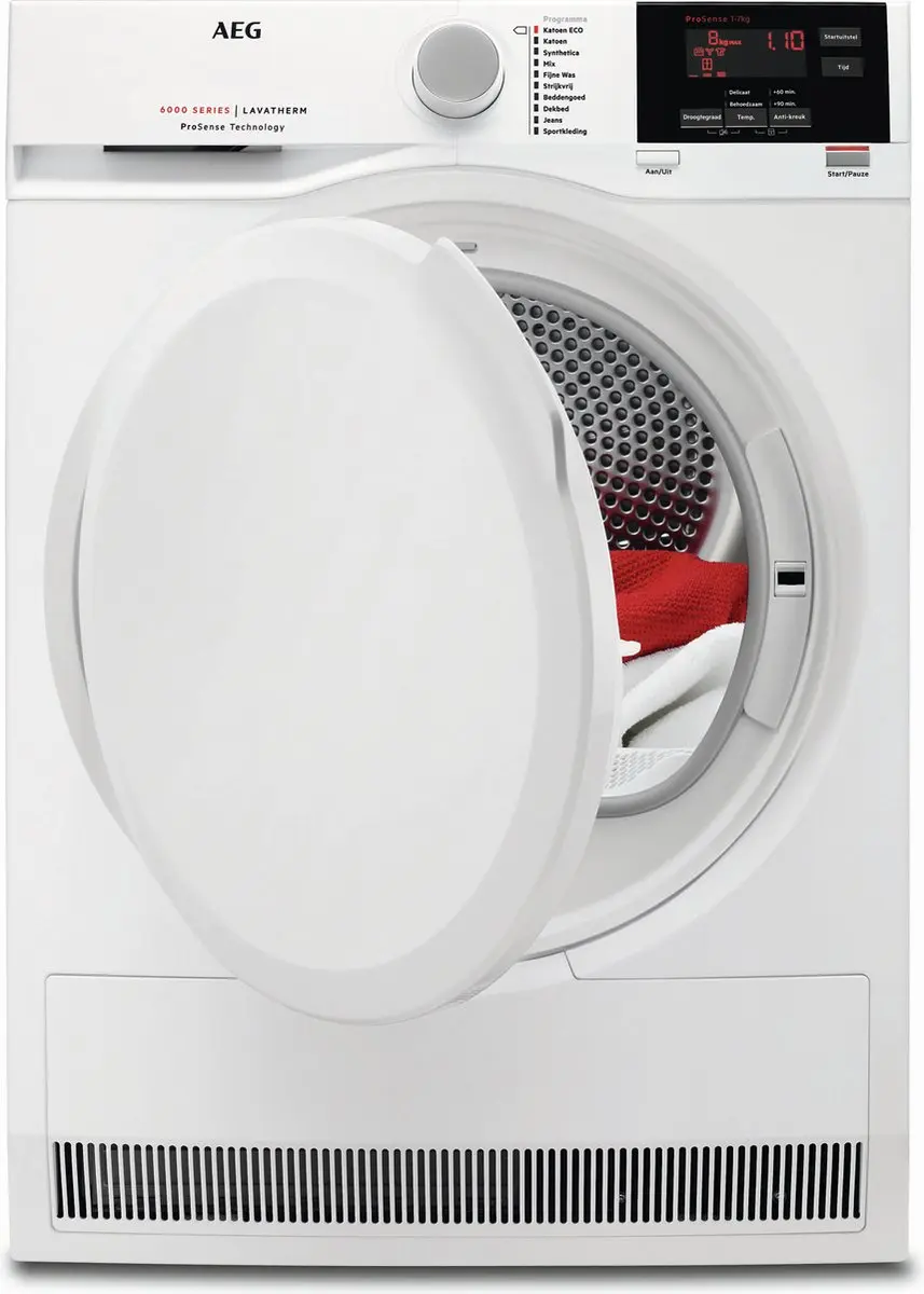 AEG T6DB82GP ProSense Wasdroger 8kg