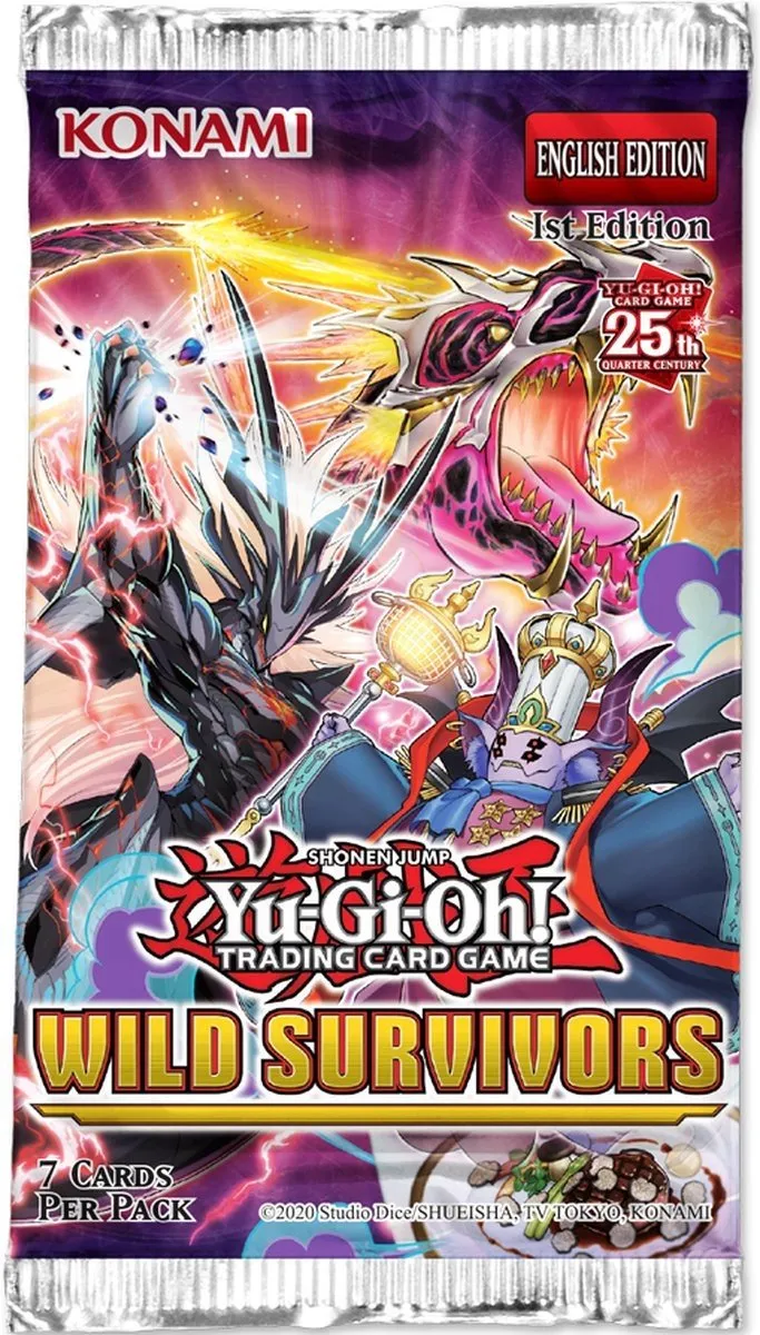 Konami Yu-Gi-Oh! Wild Survivors Booster Display WISUUK - 24 Boosters