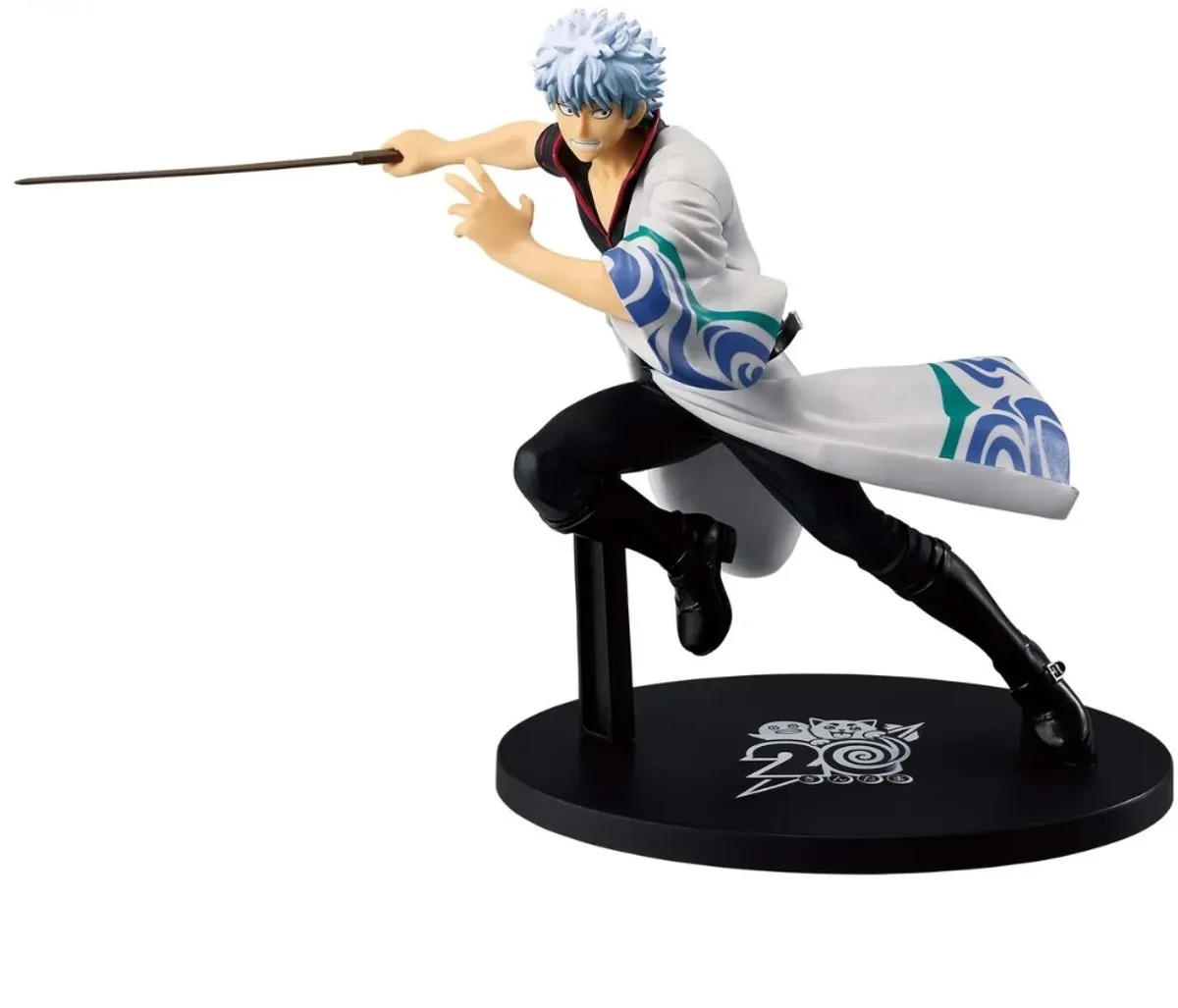 Bandai Gintama Vibration Stars Figuur - Gintoki Sakata 20th Anniversary - Multicolor