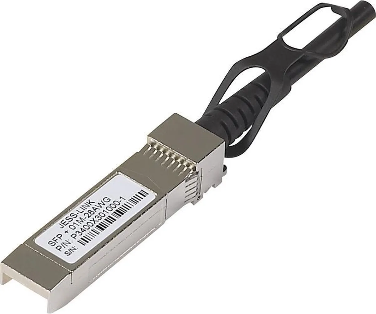 Netgear AXC763 SFP+ Copper Kabel - Zwart
