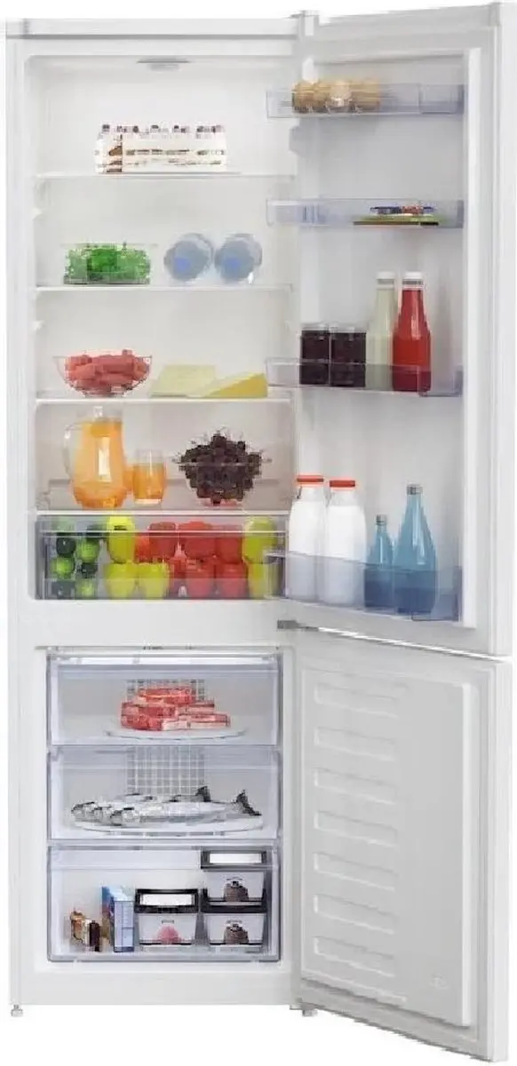 Beko RCHA305K30WN Koel-vriescombinatie 305L - 4 Plateaus