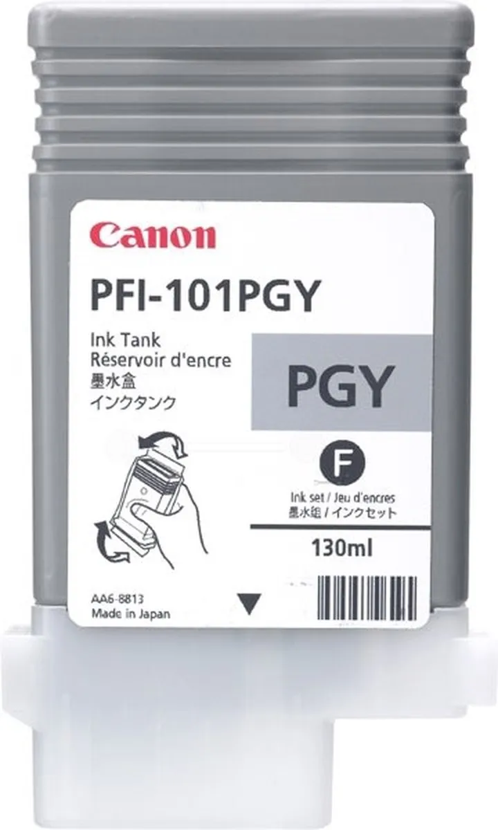 Canon PFI101 Foto Grijs Inktcartridge - 130ml