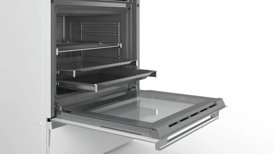 Bosch Serie I6 Vrijstaand Inductiefornuis Wit - 4 Kookzones