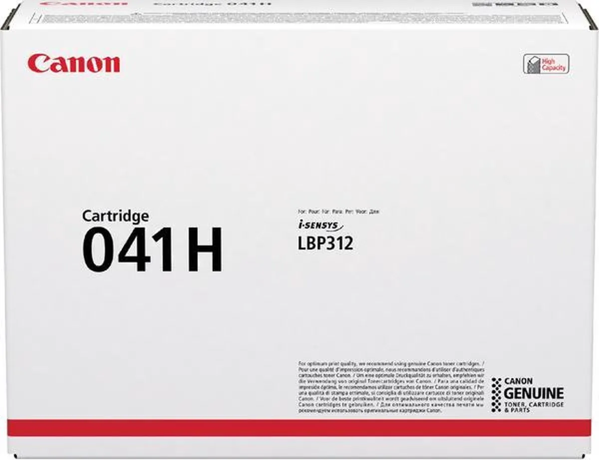 Canon CRG-041H Tonercartridge - 20.000 pagina's - Zwart