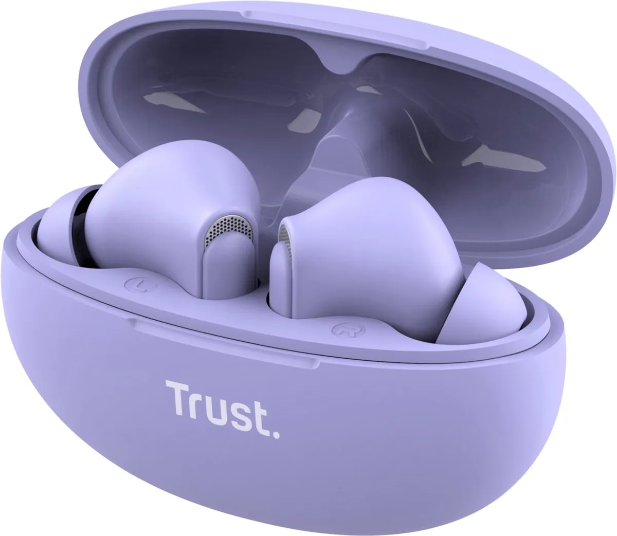 Trust Yavi 25173 Bluetooth Oordopjes - Noise-Cancelling - Paars
