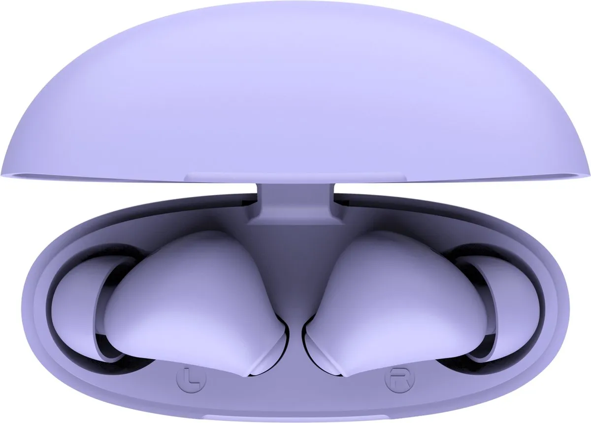 Trust Yavi 25173 Bluetooth Oordopjes - Noise-Cancelling - Paars