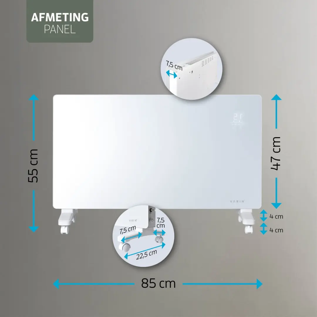 Varin Smart Design Elektrische Kachel 2500W