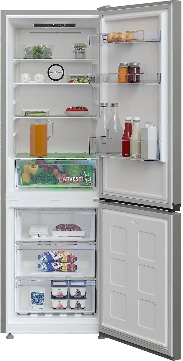 Beko B5RCNA346HG Koelvriescombinatie 301L - Grijs