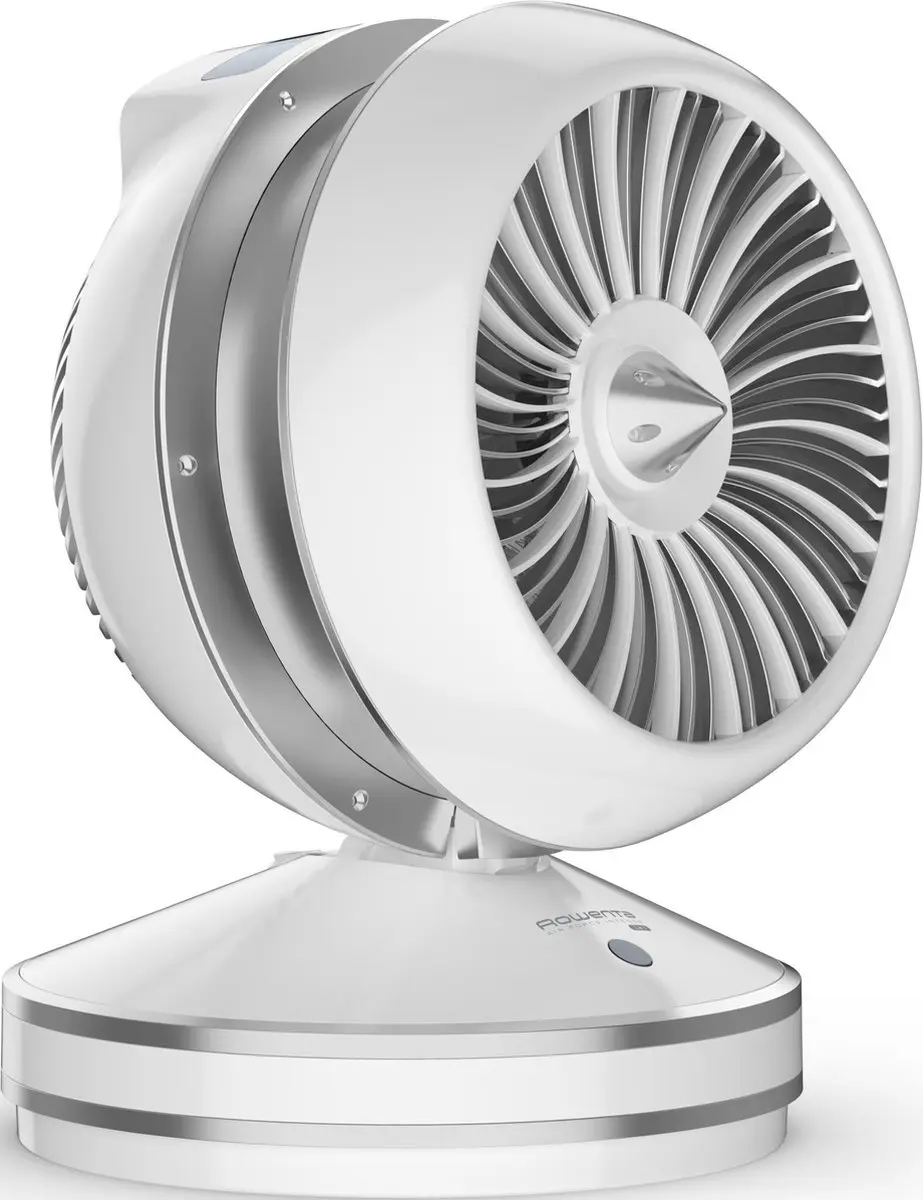 Rowenta Air Force Hot & Cool HQ7152 Ventilator - 2600W - 32cm - Wit/Zilver - afbeelding 5 van 6