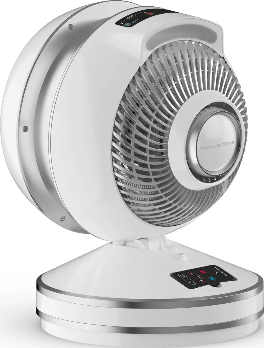 Rowenta Air Force Hot & Cool HQ7152 Ventilator - 2600W - 32cm - Wit/Zilver - afbeelding 6 van 6