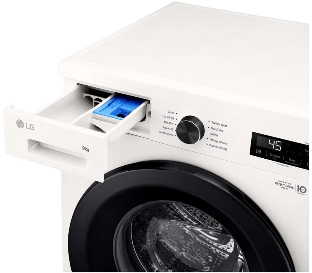 LG F94B15WH Wasmachine 9 kg - Wit