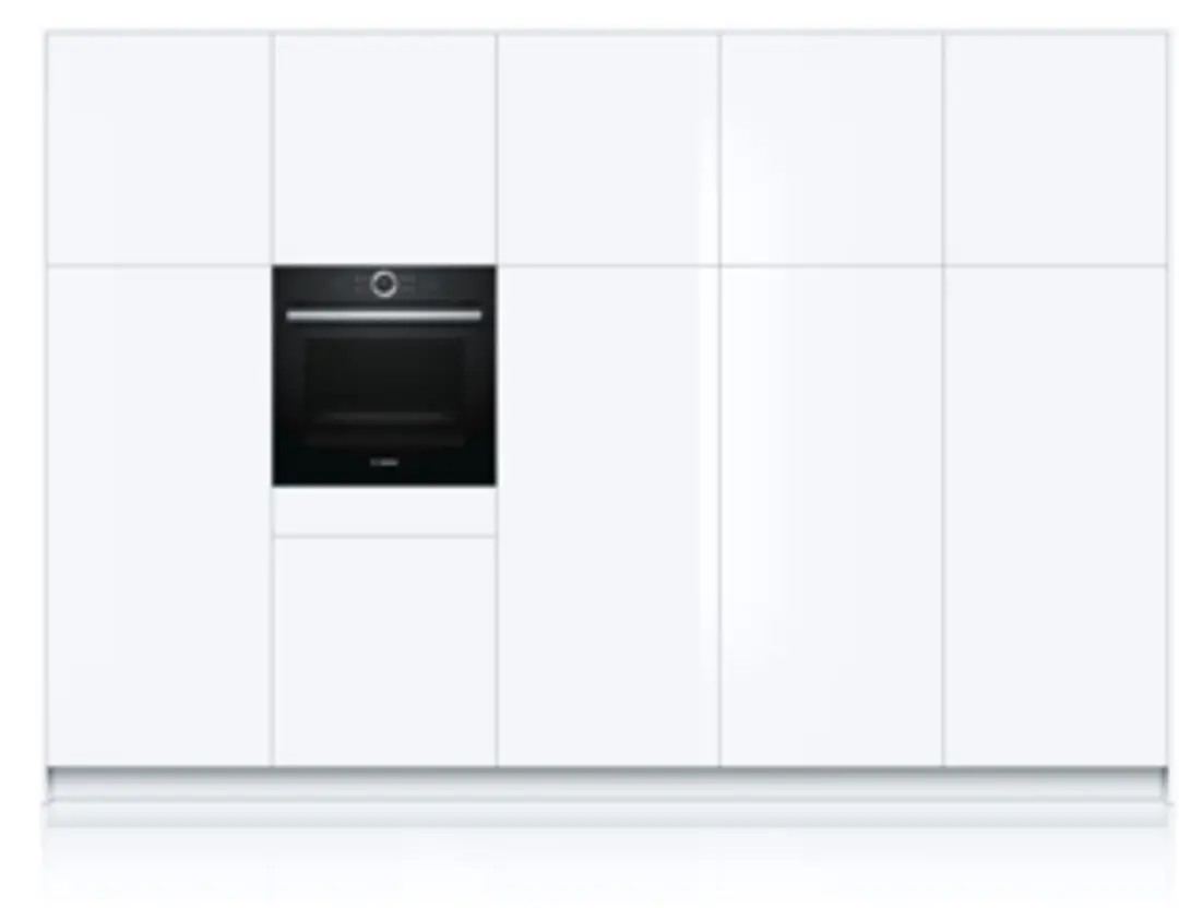 Bosch Serie 8 HBG635BB1 Oven 71L - Zwart/Roestvrijstaal