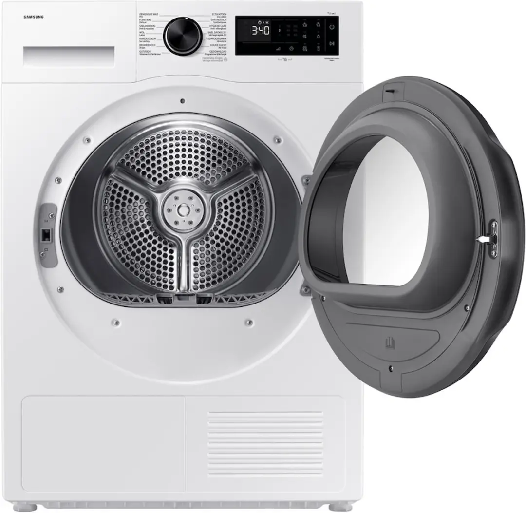 Samsung DV8UDG52B0AE QuickDry Warmtepompdroger 8 kg - Wit