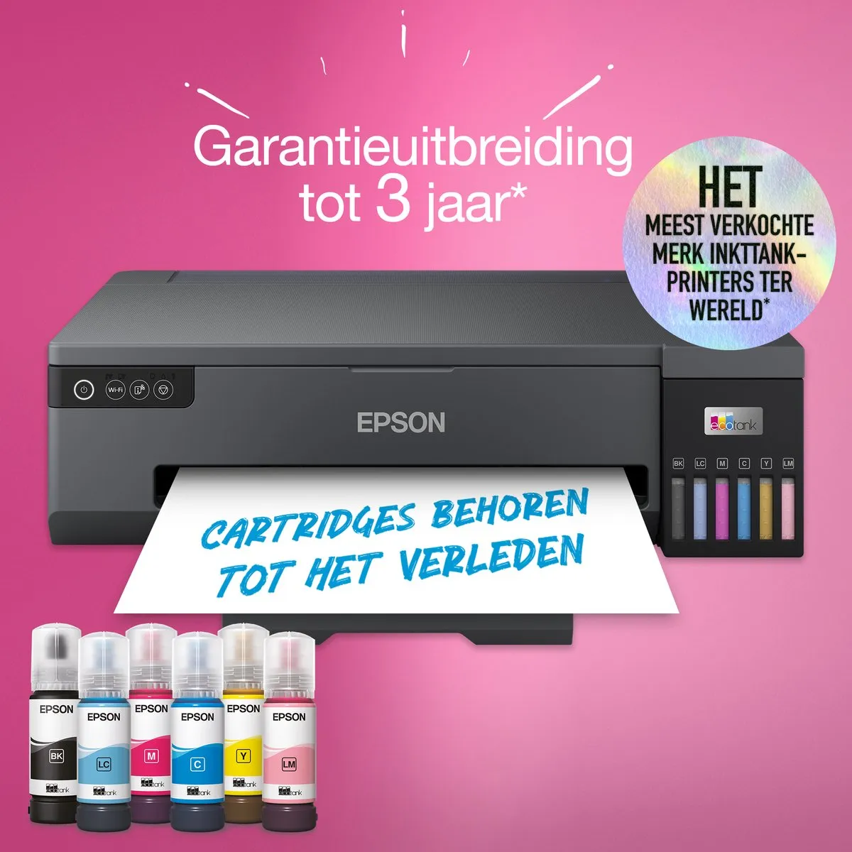 Epson EcoTank ET-18100 - Inkttankprinter - Zwart