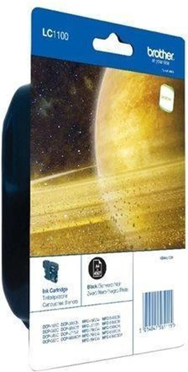 Brother LC-1100BK Inktcartridge - Zwart