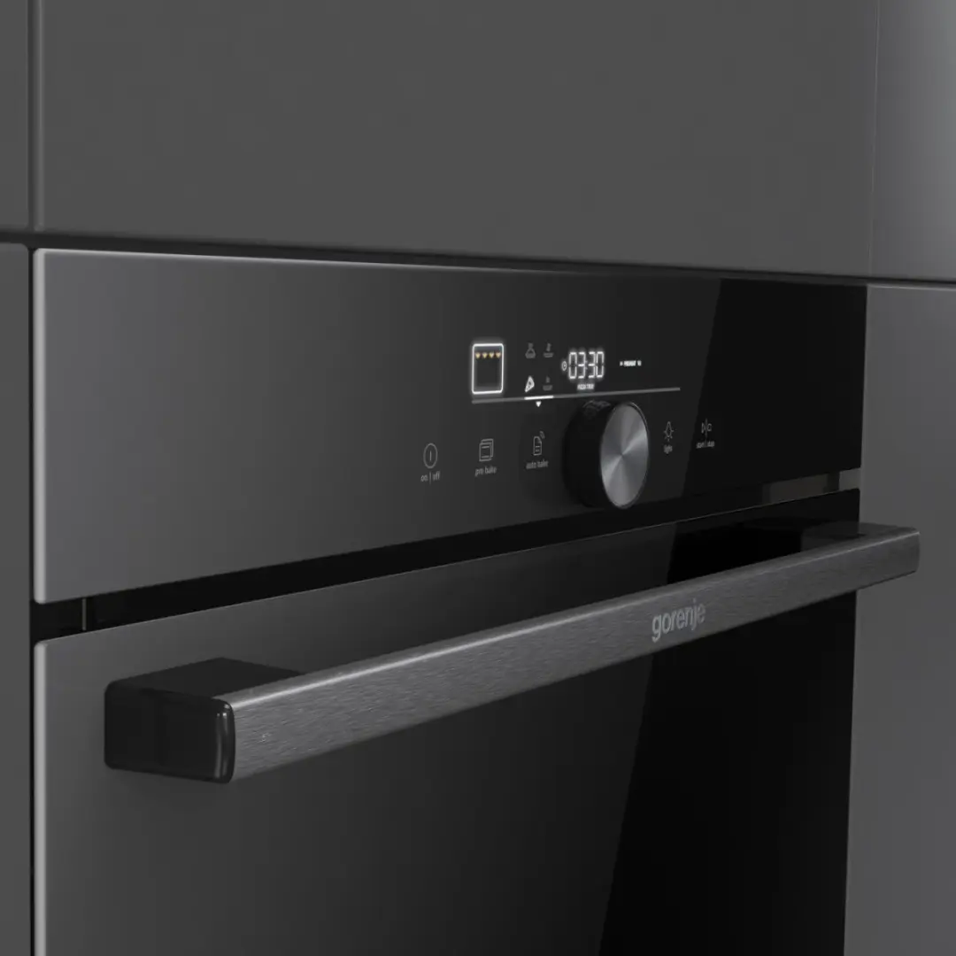 Gorenje GO66E PIZZA350C Pizzaoven 3500W - 77L - Zwart