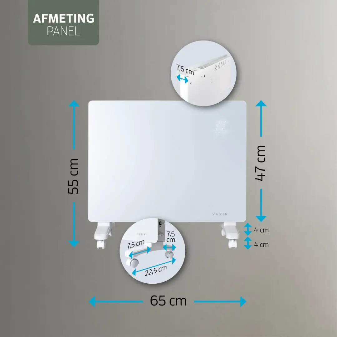 Varin Smart Design Elektrische Kachel 1500W