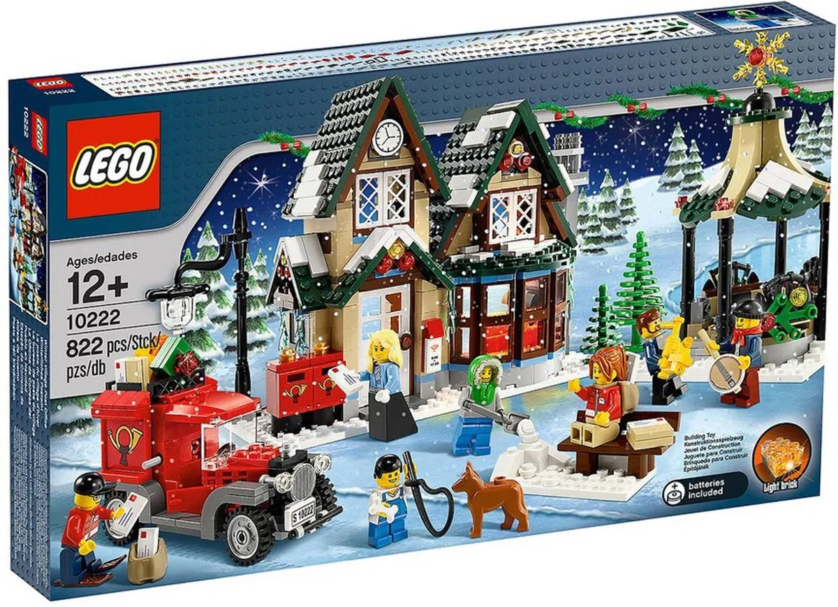 LEGO Winter Dorp Postkantoor 10222 - 822 Stukken - afbeelding 3 van 3