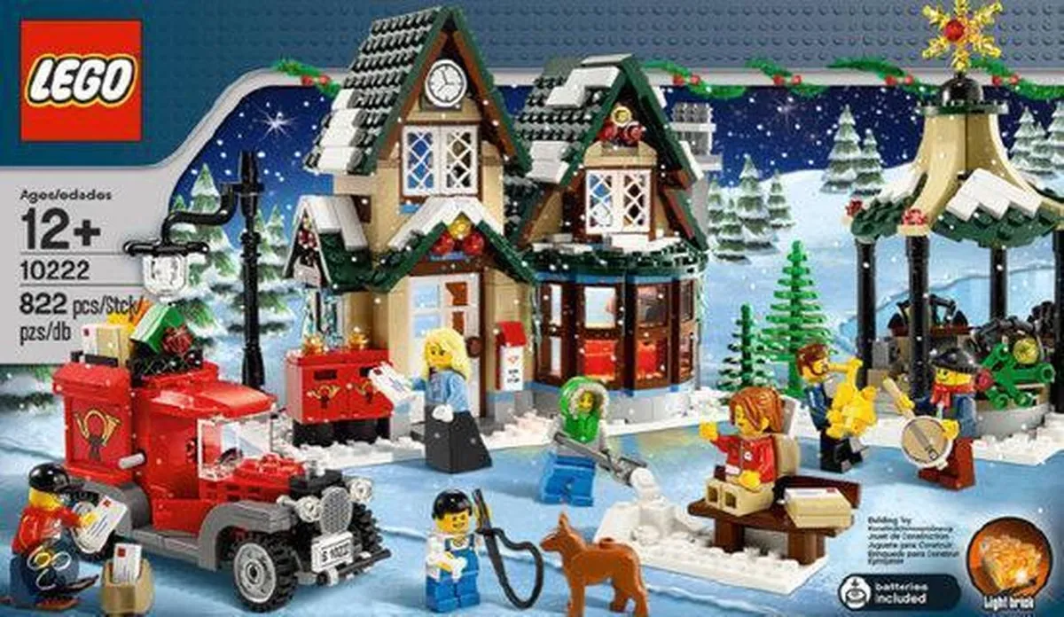 LEGO Winter Dorp Postkantoor 10222
