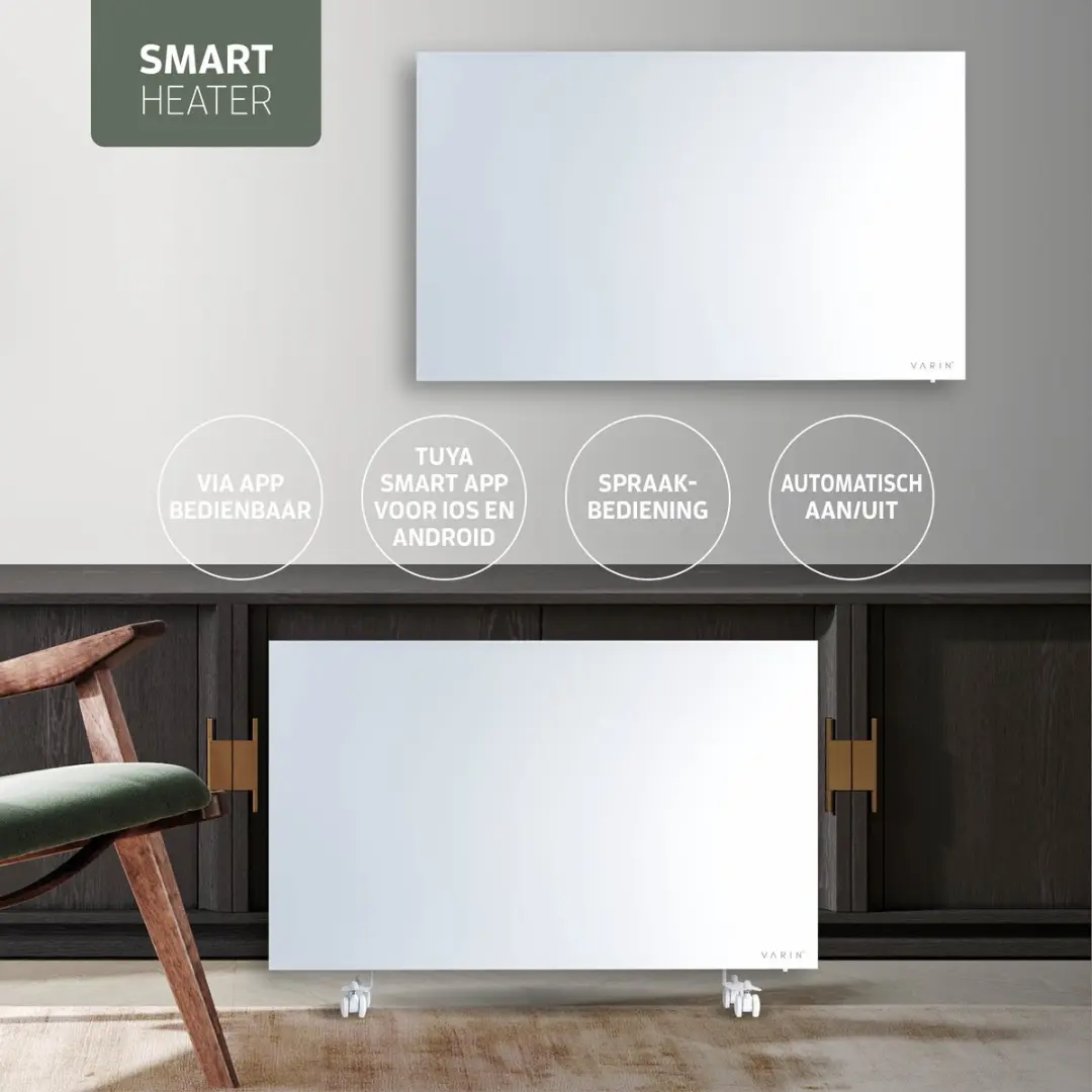 Varin Smart Design Infrarood Verwarmingspaneel 600W - afbeelding 6 van 6