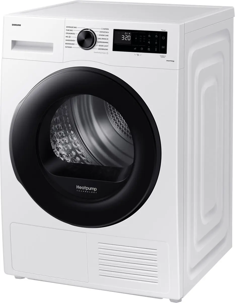 Samsung Optimal Dry DV80CGC2B0AE Droger 8 kg - Wit