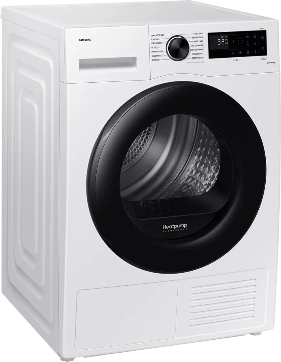 Samsung Optimal Dry DV80CGC2B0AE Droger 8 kg - Wit - afbeelding 6 van 6