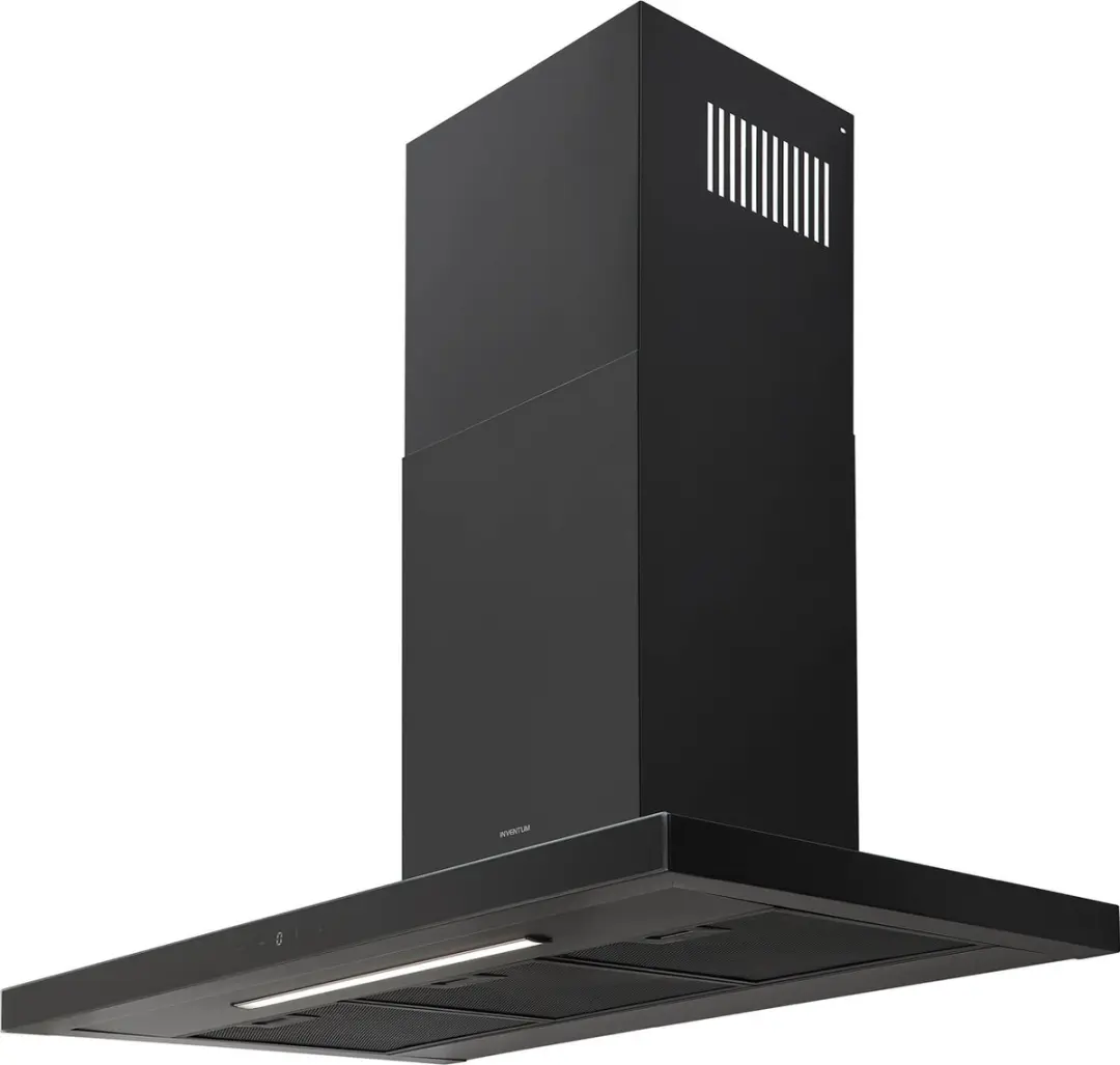 Inventum AKB9015ZWA Wandschouw Afzuigkap 90cm - 700m³/h - Zwart