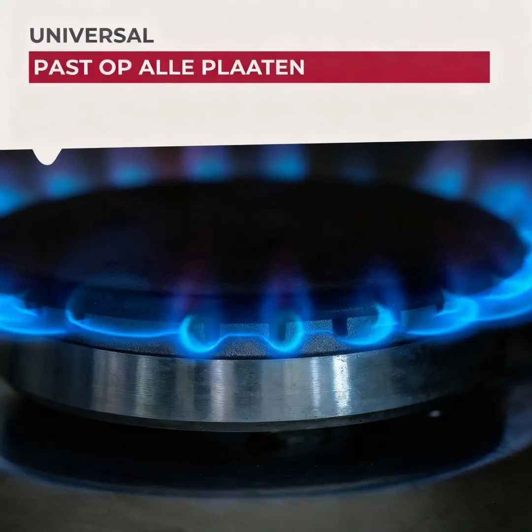 Fackelmann Warmtespreider 20,5cm - Roestvrij staal