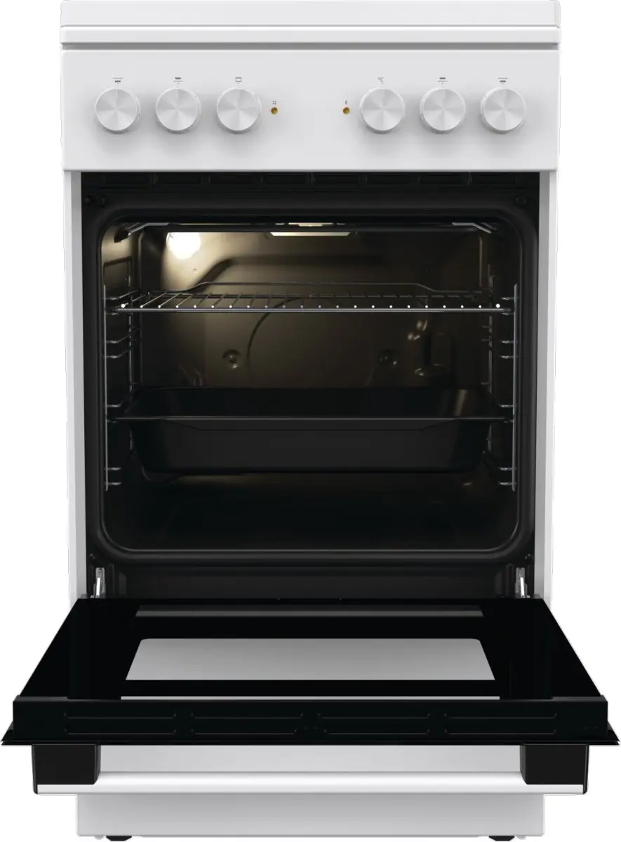 Gorenje GE5A23WH Vrijstaand fornuis - 4 kookzones - 1 oven - Wit - afbeelding 6 van 6