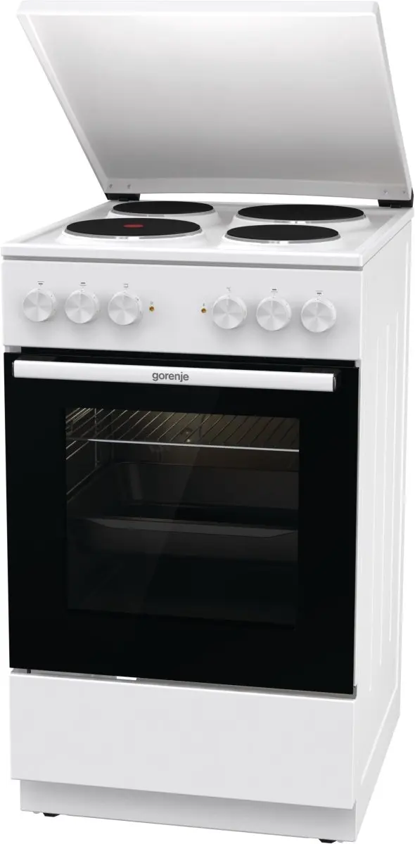Gorenje GE5A23WH Vrijstaand fornuis - 4 kookzones - 1 oven - Wit - afbeelding 4 van 6