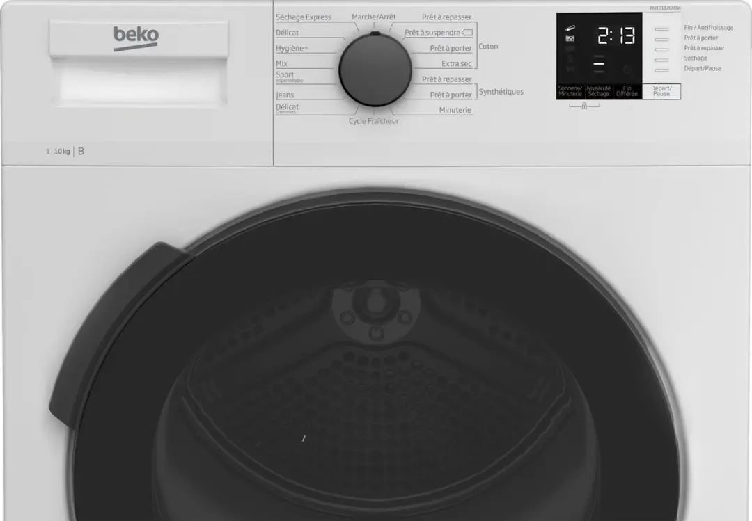 Beko DU10112CX0W Condensdroger 10 kg - Wit