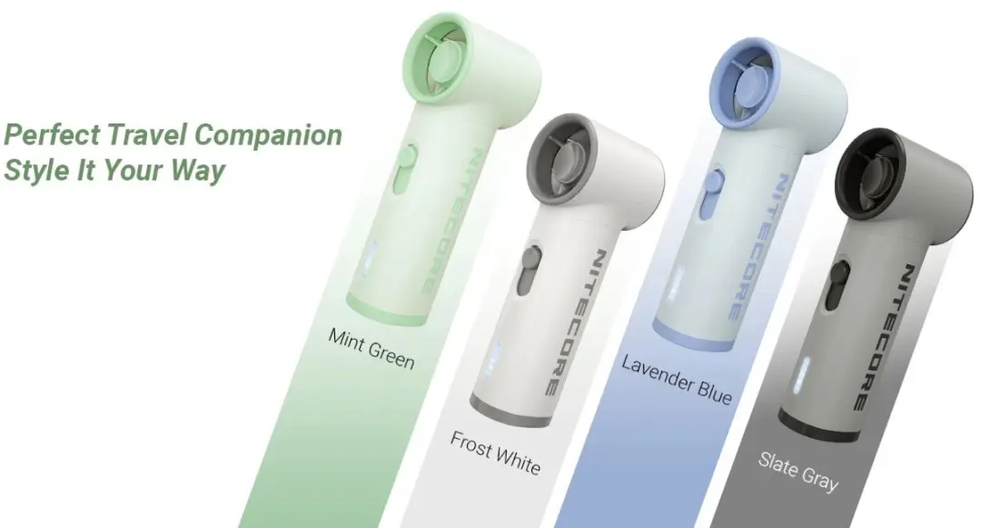 Nitecore NEF01 Lite Ventilator - Lavender Blue