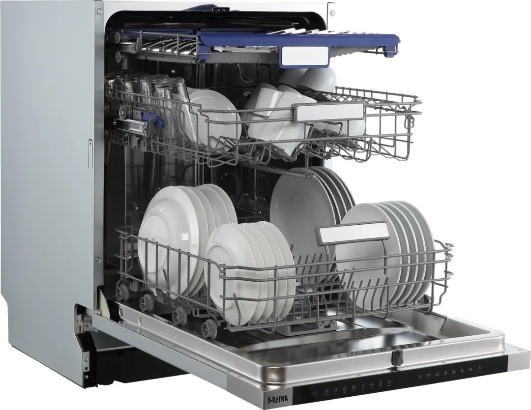 Etna VW540A Inbouw Vaatwasser 14 Couverts - 60cm - RVS