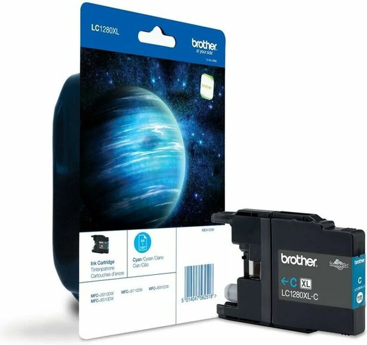 Brother LC1280XLCBP Inktcartridge - Cyan