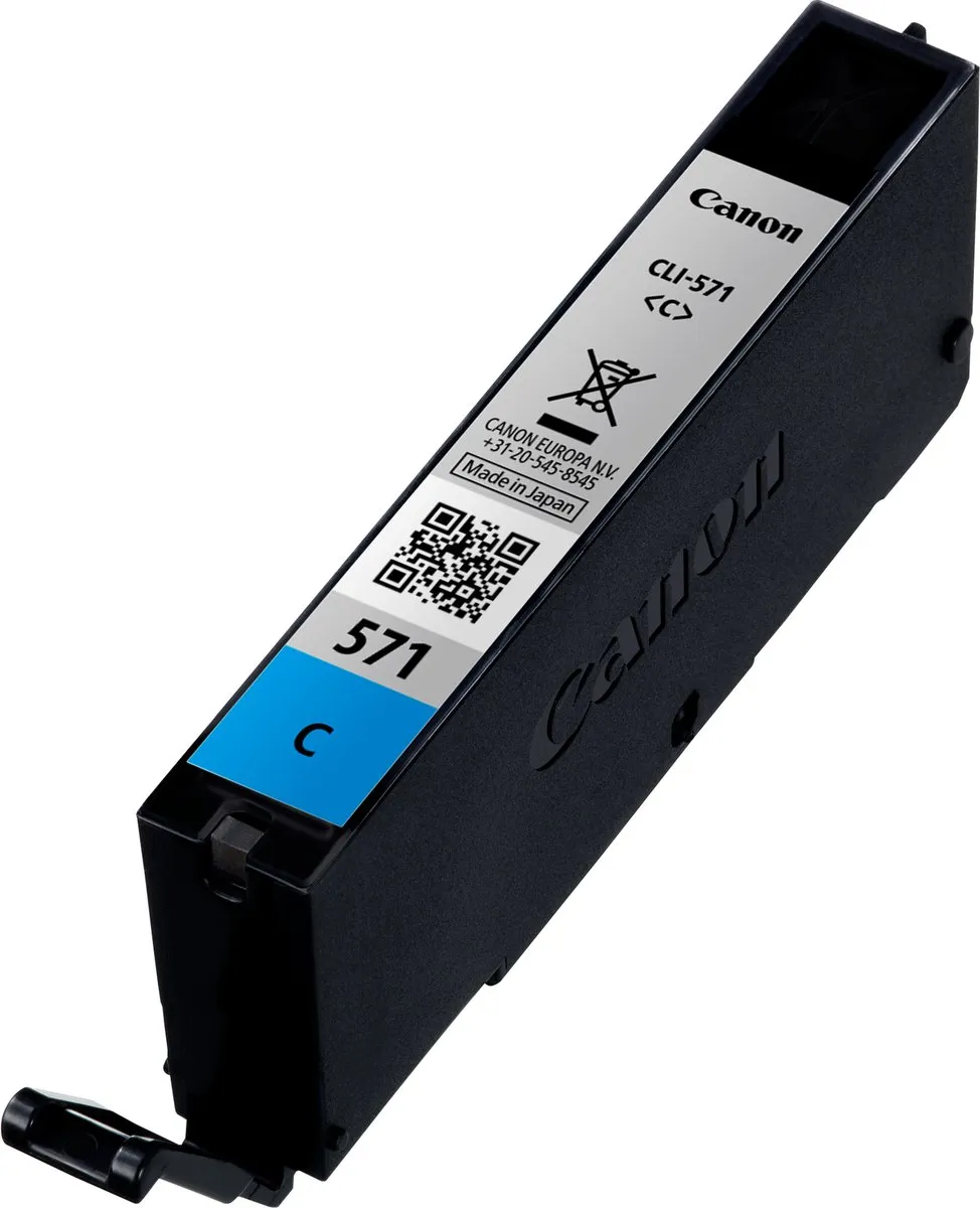 Canon CLI-571C Inktcartridge - 6ml Cyaan