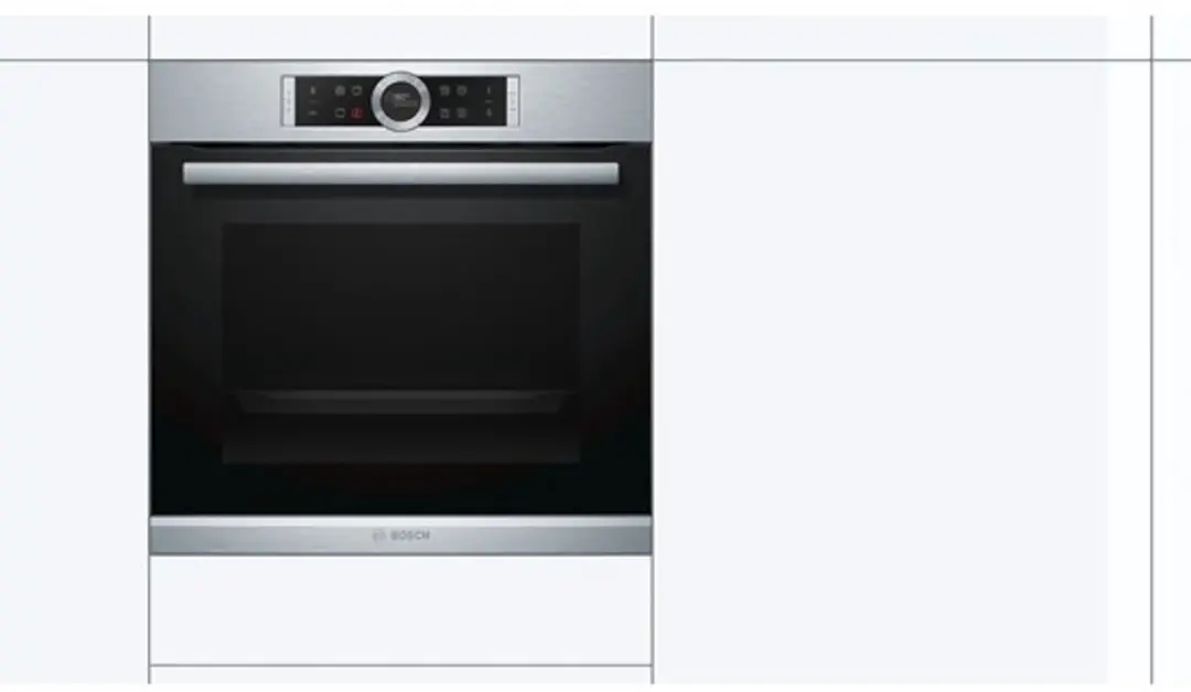 Bosch Serie 8 HBG635BS1 Elektrische Oven 71L - A+ - Roestvrijstaal