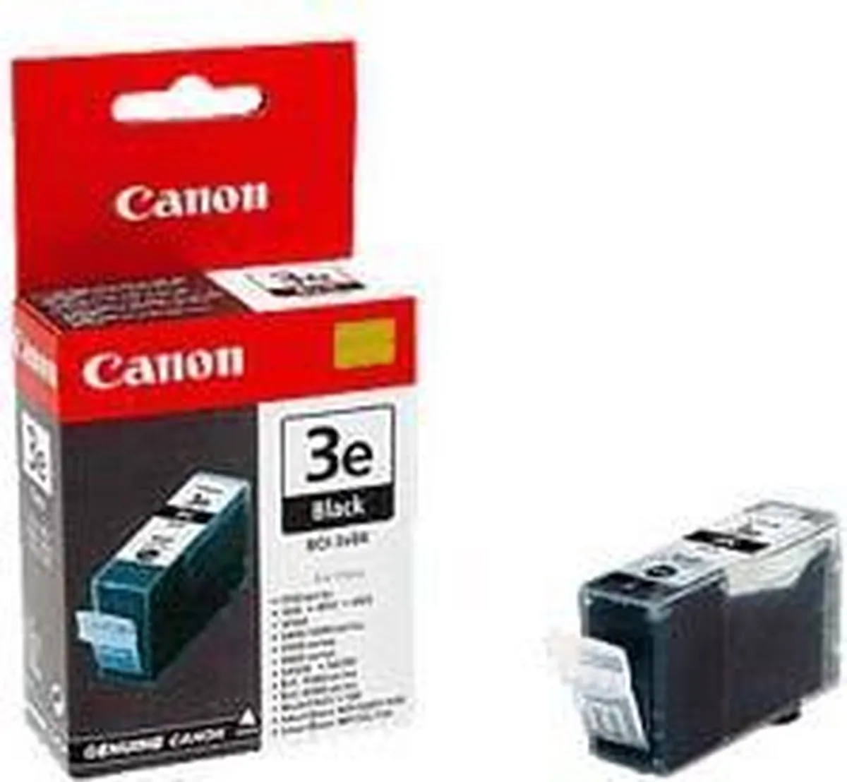 Canon BCI-3EBK Tonercartridge - Zwart - afbeelding 2 van 2